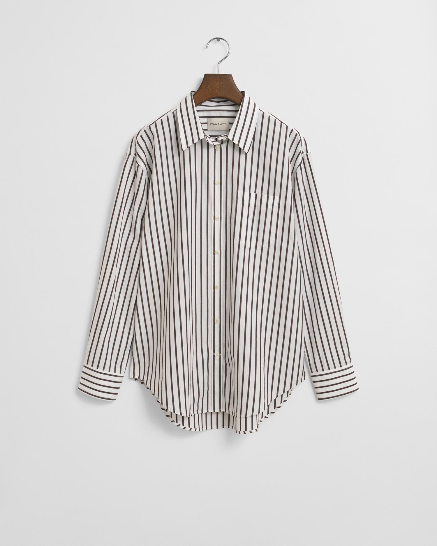 REL CLASSIC POPLIN STRIPED SHIRT