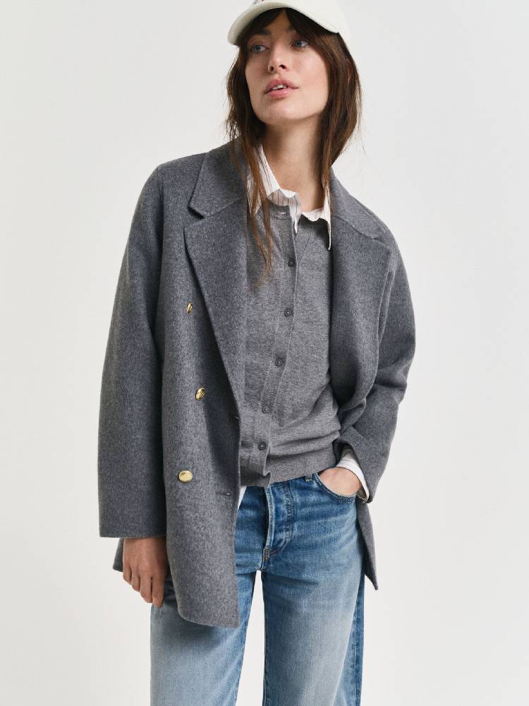 Handstitched Peacoat