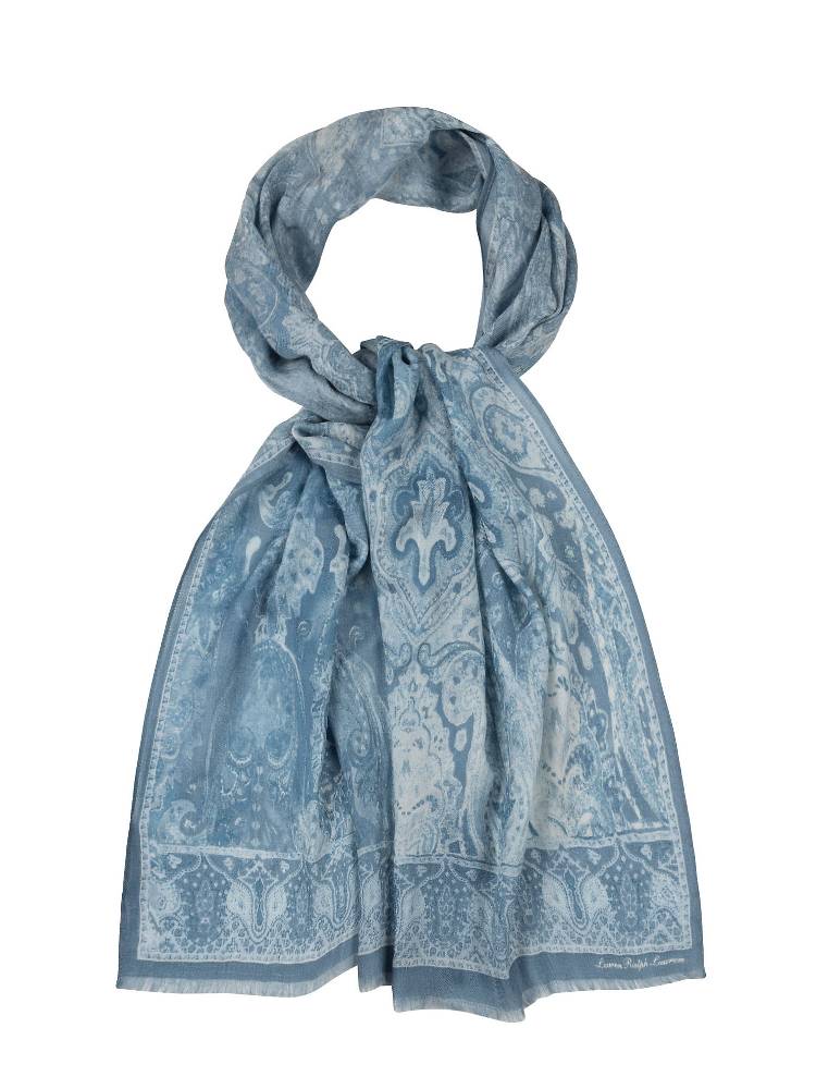 PSLY OVR OBL-SCARF
