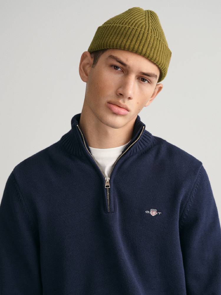 Bomullsgenser Med Half-Zip
