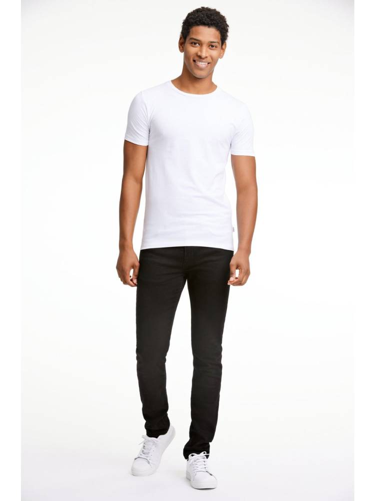 Mens stretch crew neck tee S/S