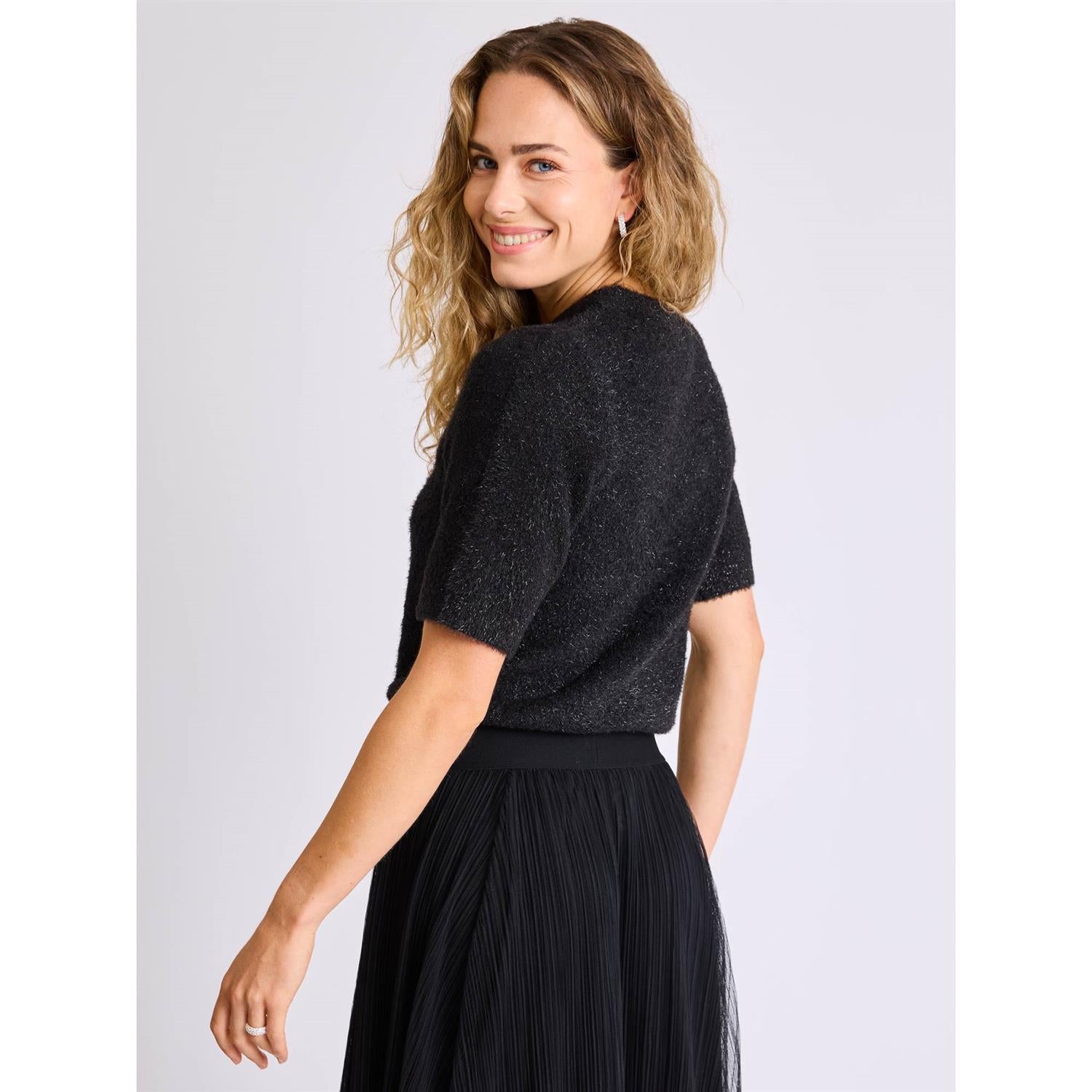 Elise lurex genser