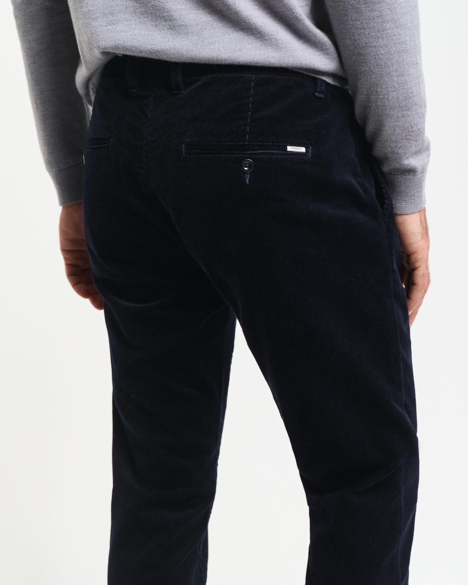 SLIM CORD CHINOS