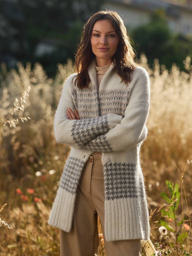 Spirit Glencheck Cardigan