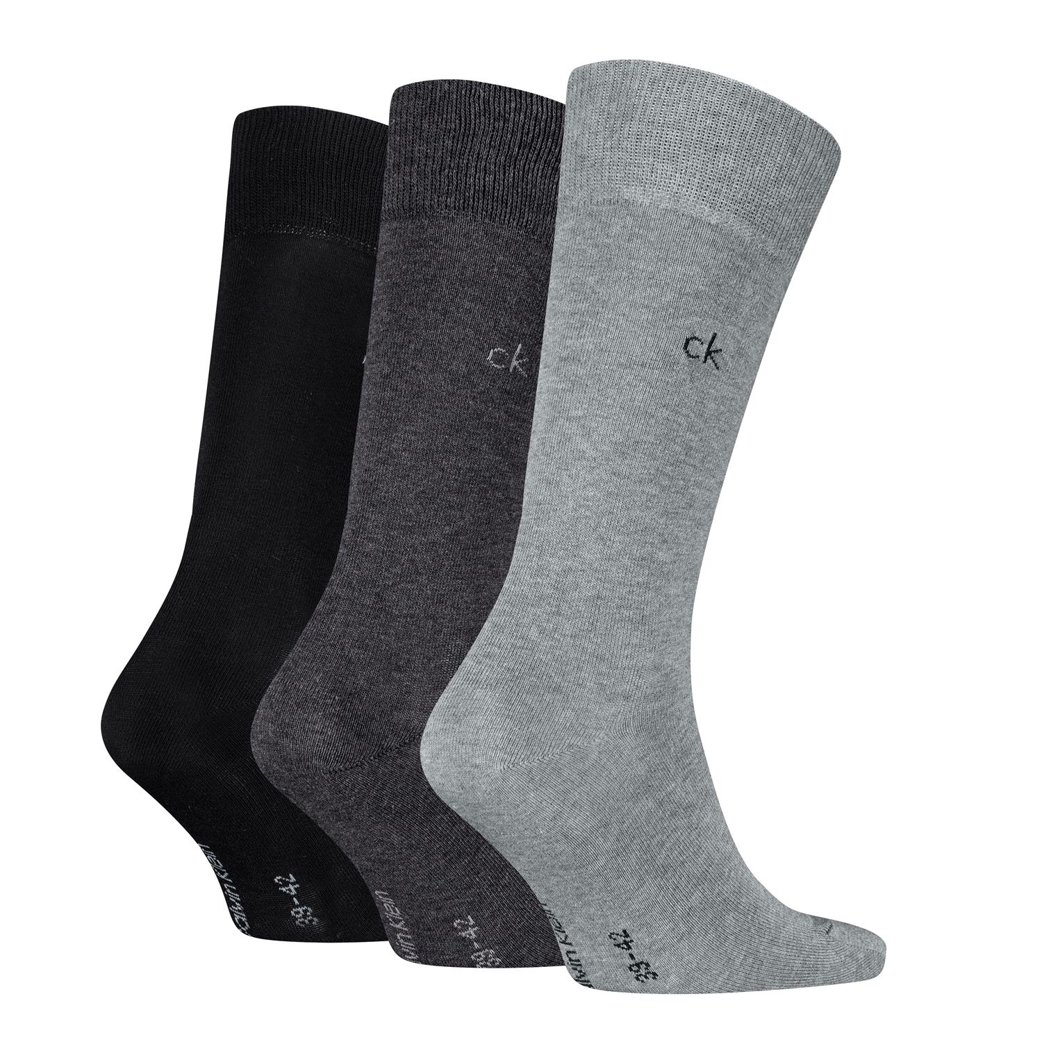 Ck 3pk Cotton Crew Sock Man