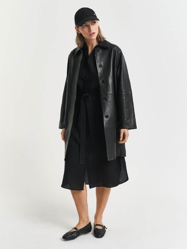 REG LINEN SS SHIRT DRESS