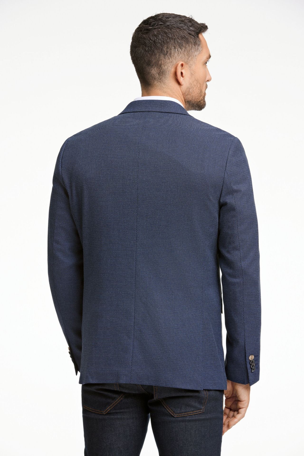 Dobby stretch blazer