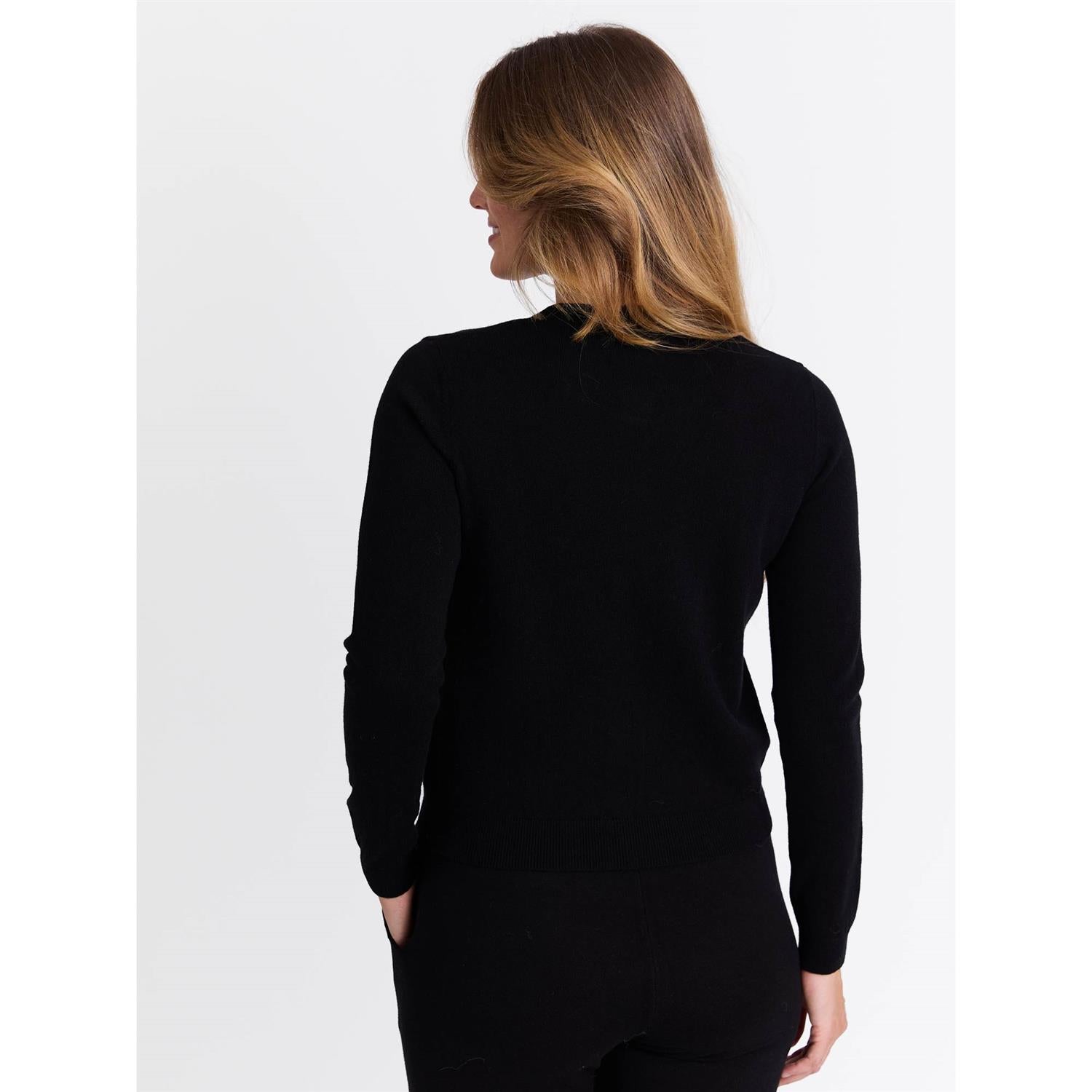 Vita merinocardigan
