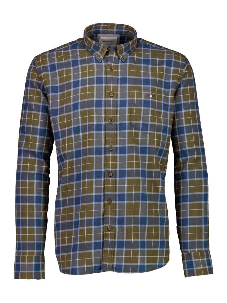 Checked L/S shirt
