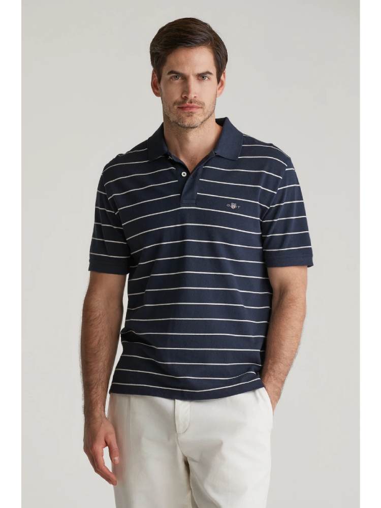 STRIPED SS POLO