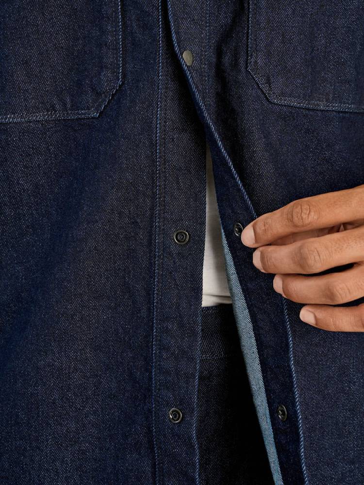 Indigo overshirt L/S