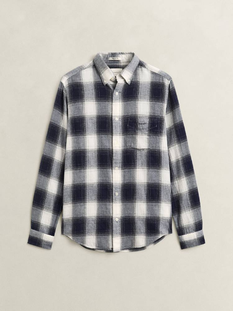 Reg Windblown Flannel Check Shirt
