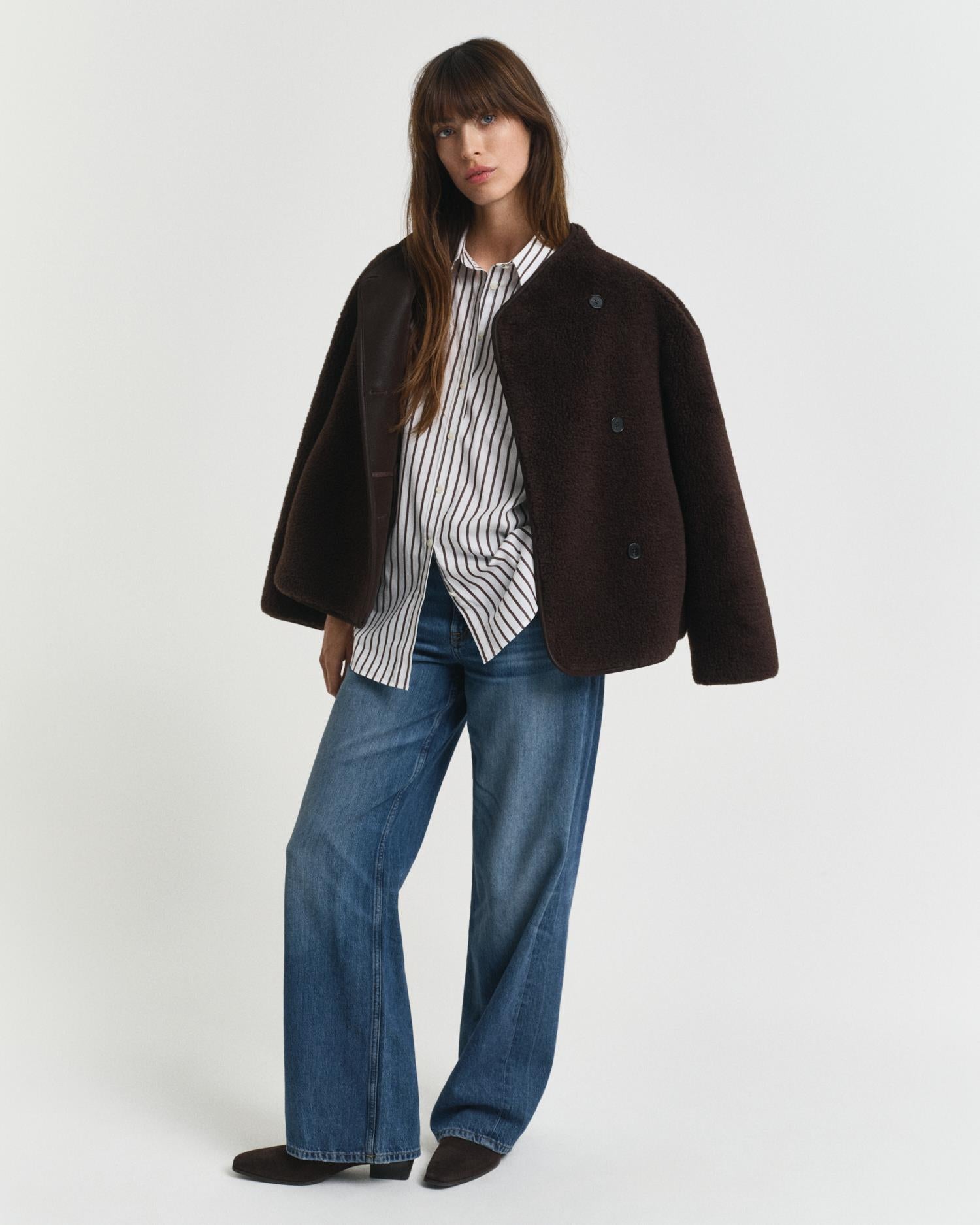 REL CLASSIC POPLIN STRIPED SHIRT