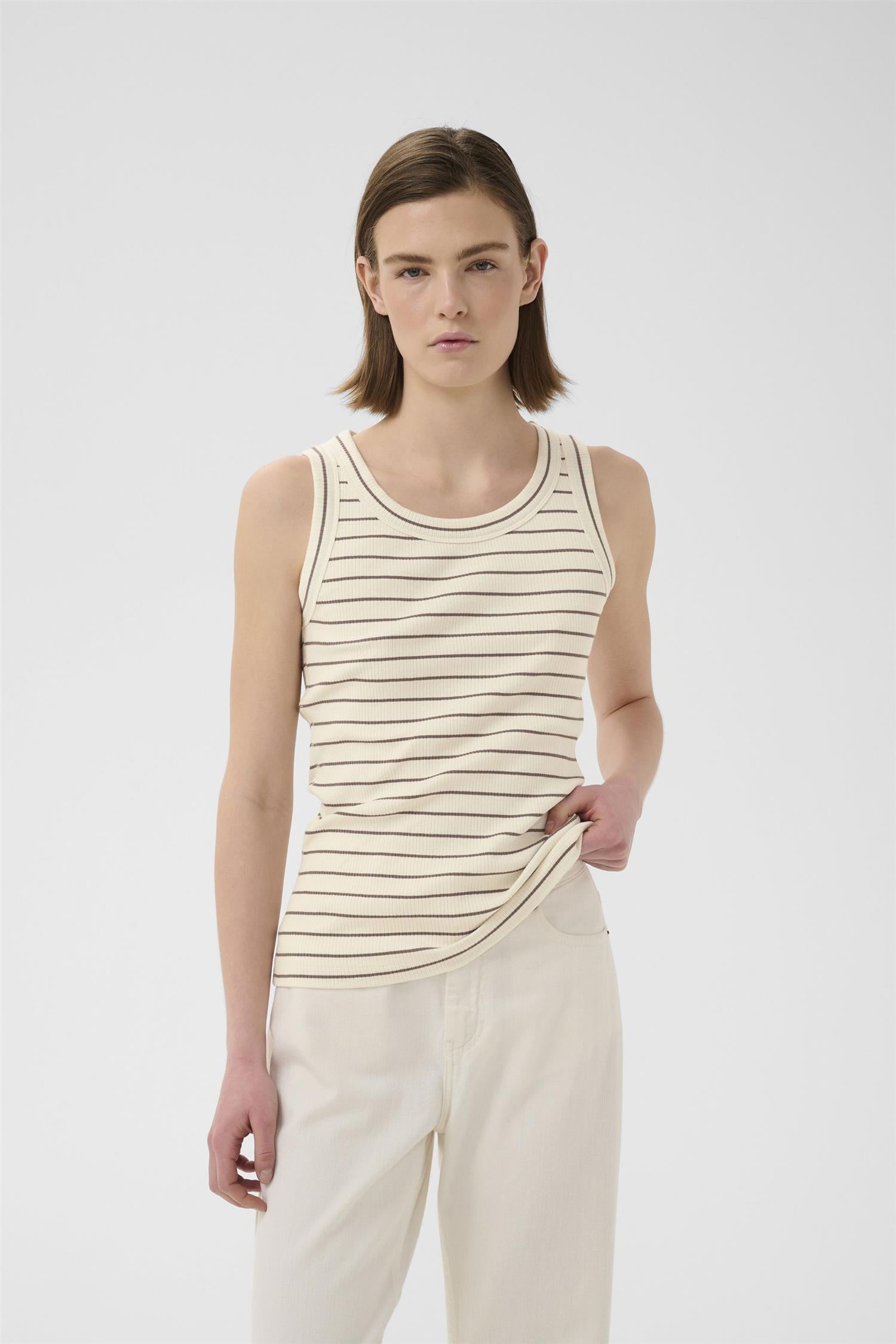 Dagnaiw Striped Tank