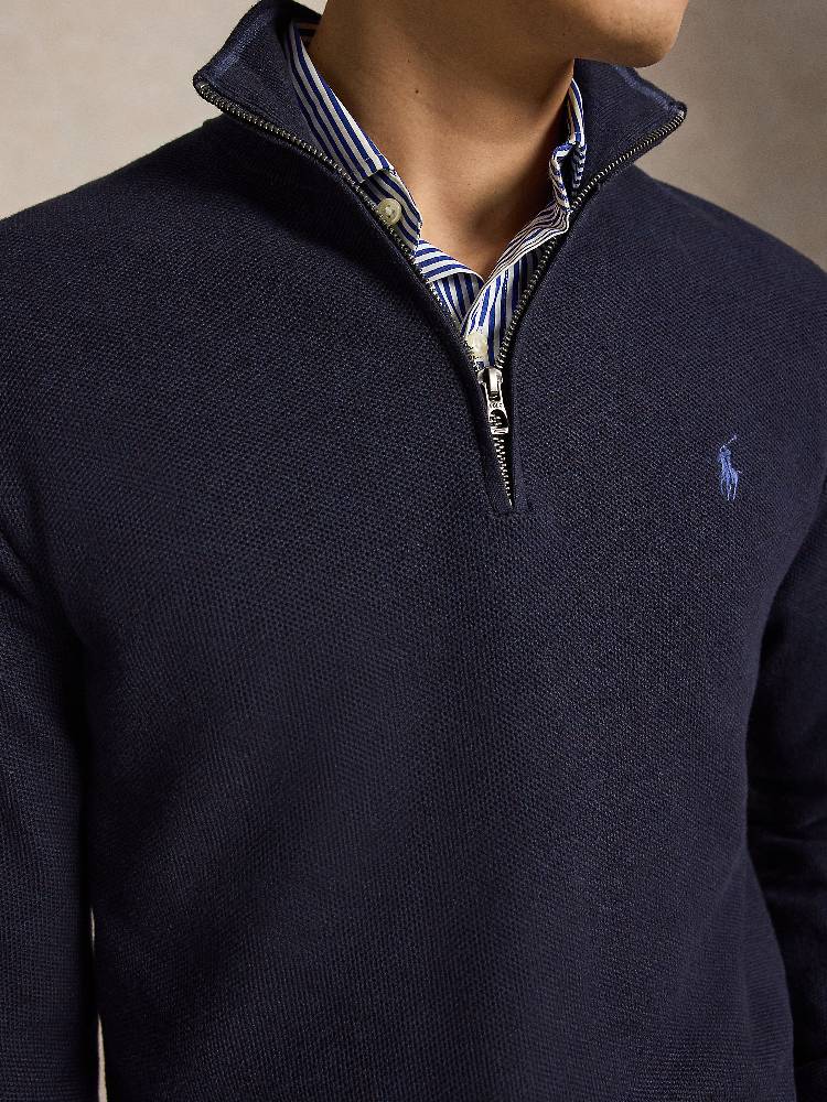 SWEATER-HALF ZIP