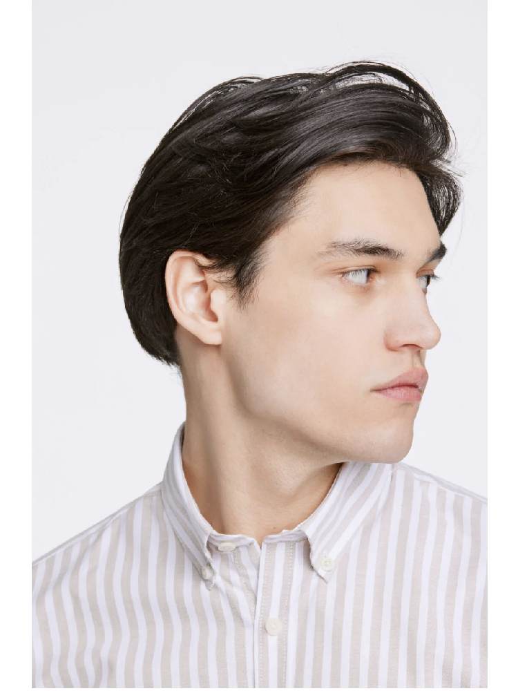 Striped superflex oxford L/S