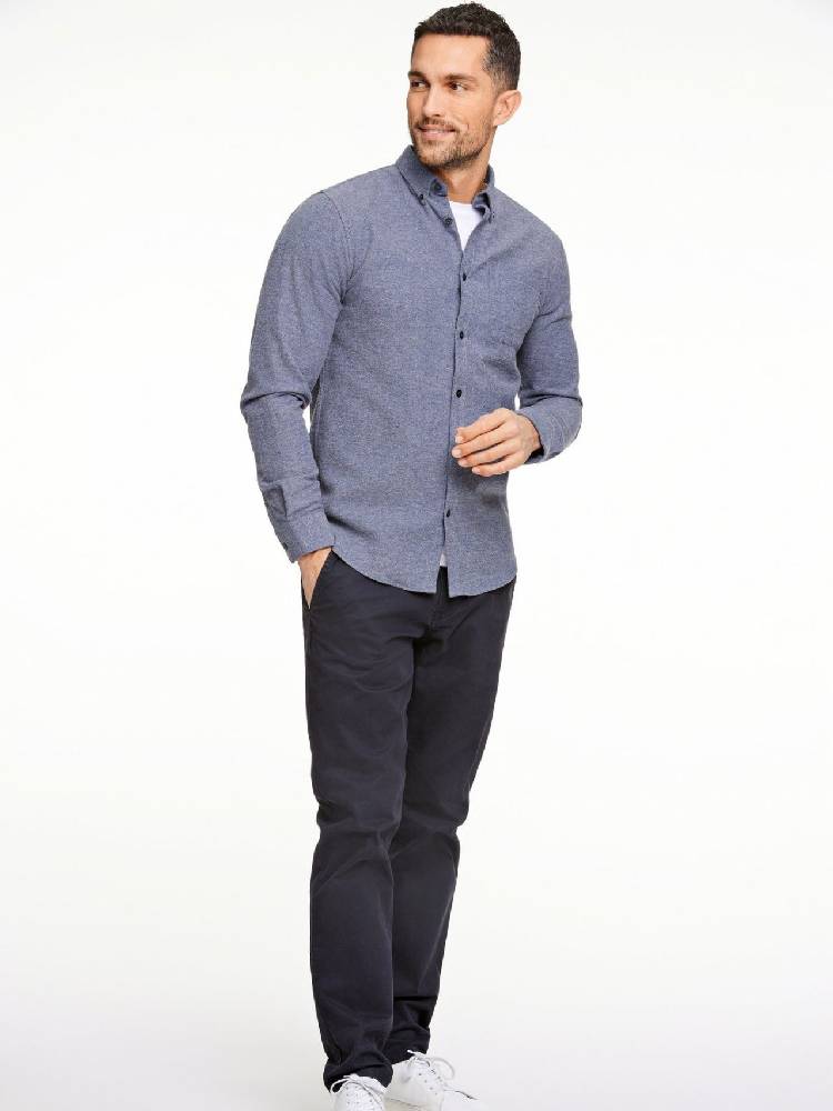 Brushed Twill Shirt L/s