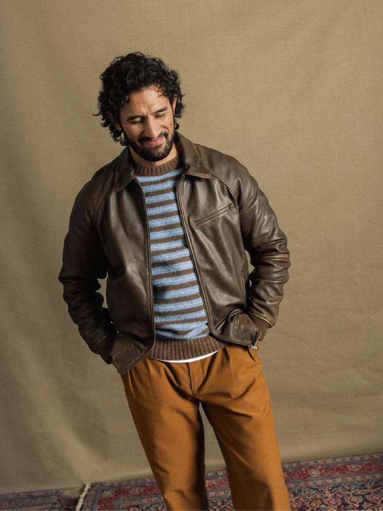 Mmgcarlos Stripe Crew Neck Knit