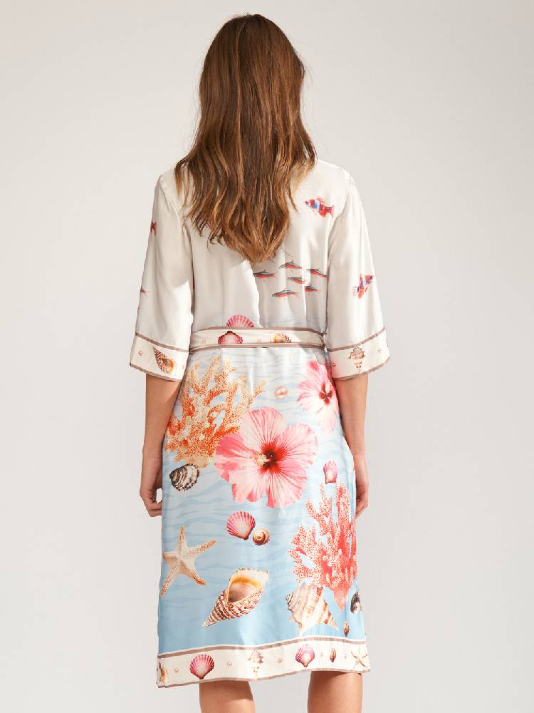 NUOCEANA SHIRT DRESS