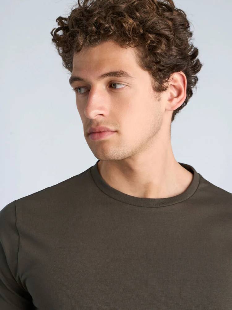 Mens Stretch Crew Neck Tee S/s