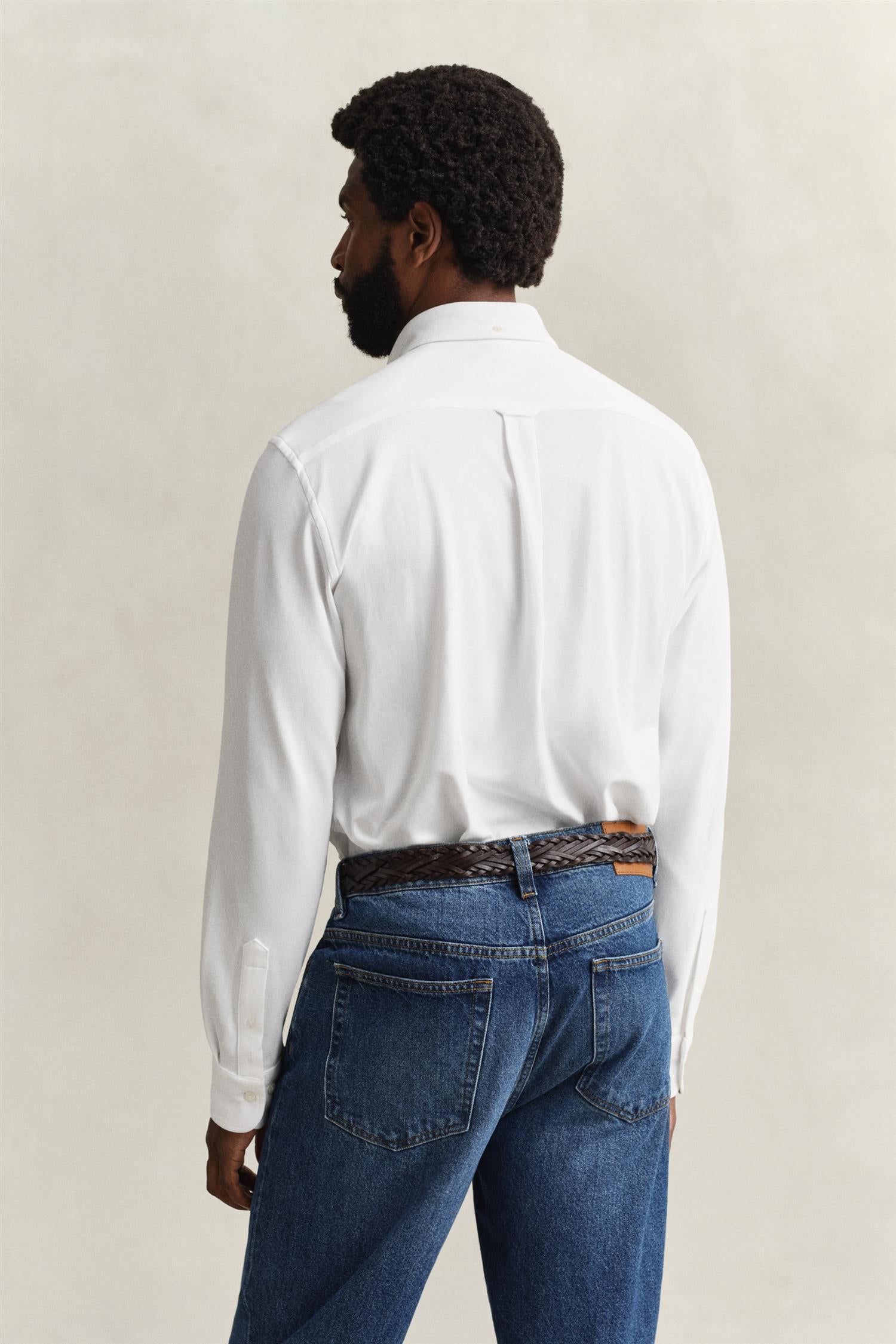 REG JERSEY PIQUE STRETCH SHIRT