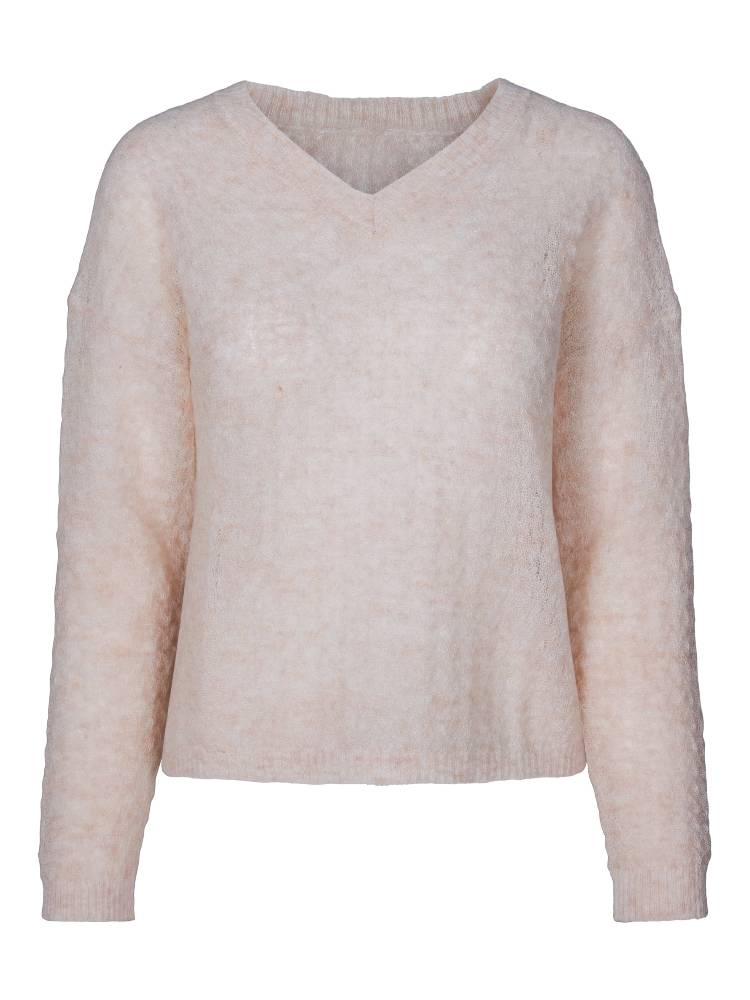 Shimmery V-Neck Sweater
