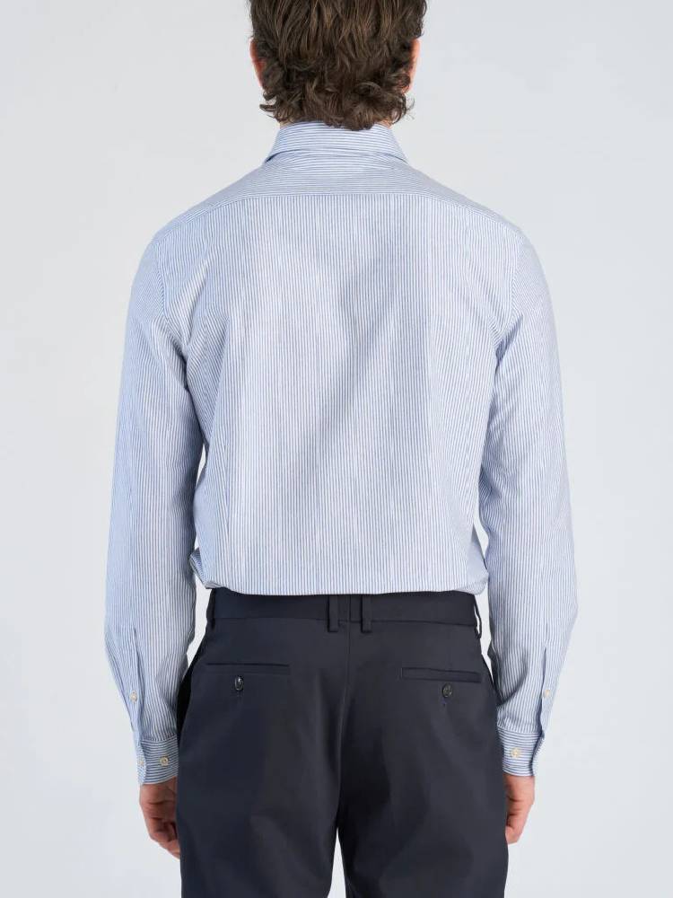 Superflex Knitted Stripe Shirt L/s