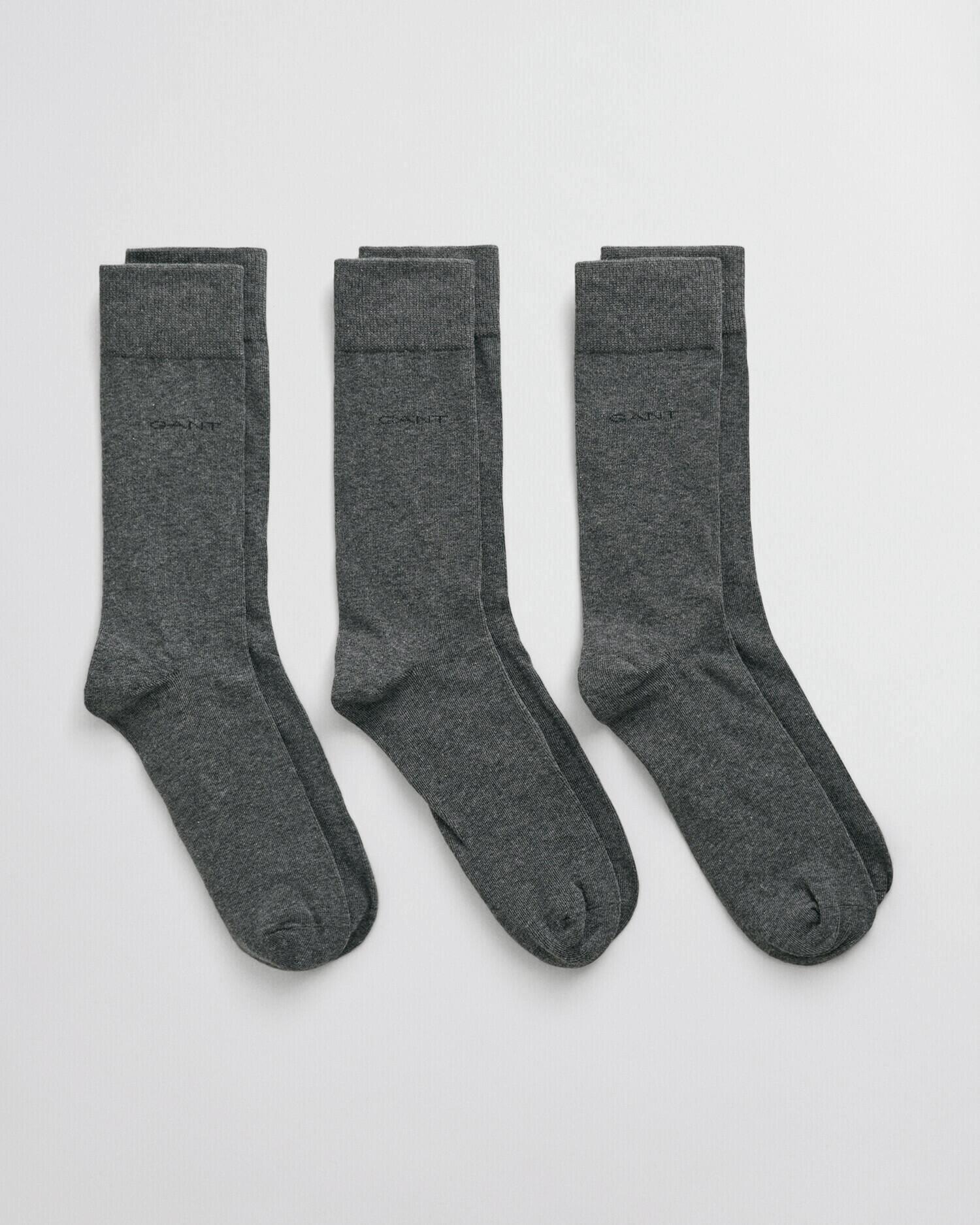Soft Cotton Socks 3-Pack