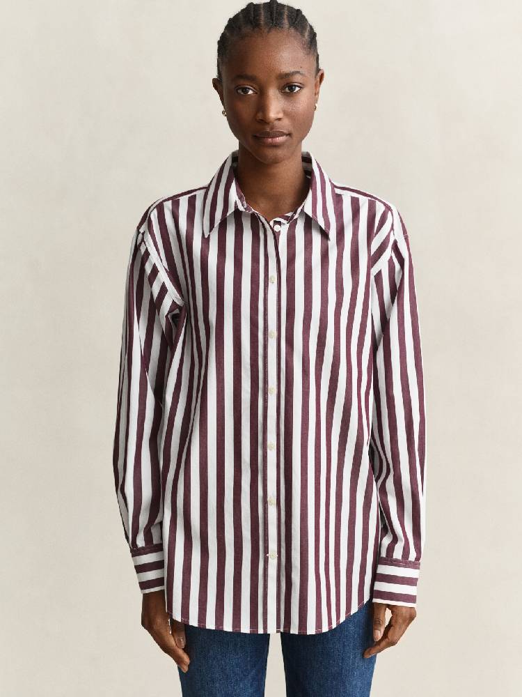 Rel Striped Classic Poplin Shirt