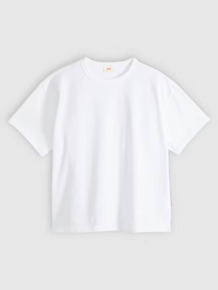 VINTAGE SS TEE BRIGHT WHITE HEAVYWEIGHT