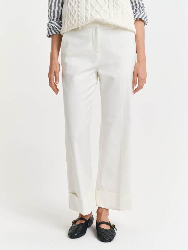 TURN-UP CREASE PANTS