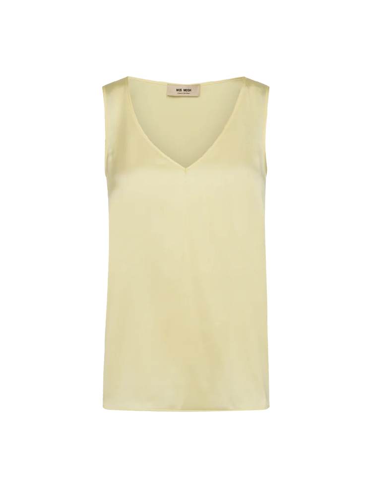 MMAstrid V-Neck Silk Tank Top