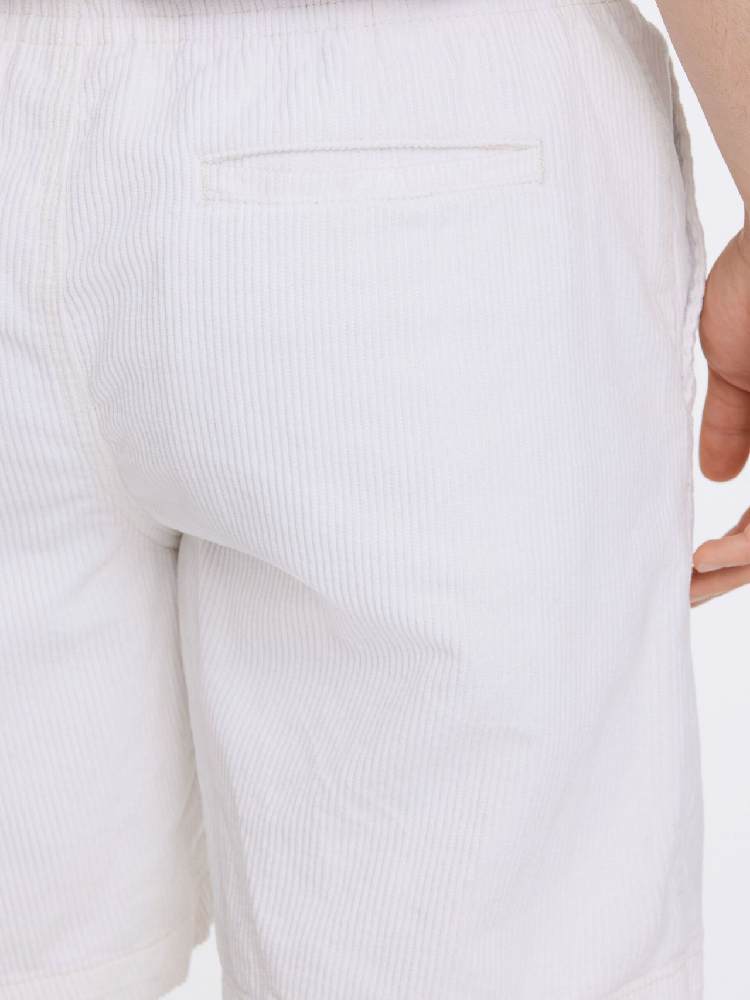 Corduroy shorts