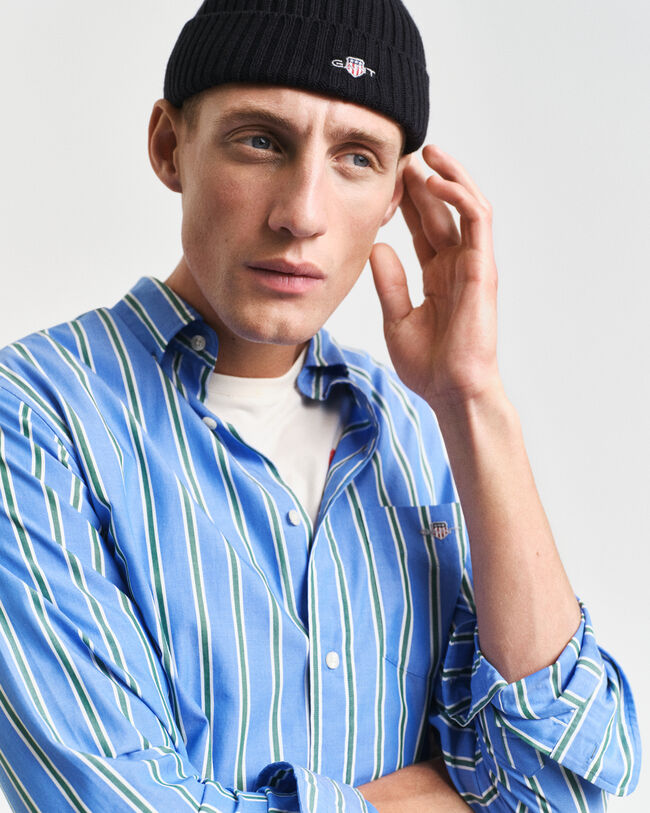 REG CLASSIC POPLIN STRIPE SHIRT