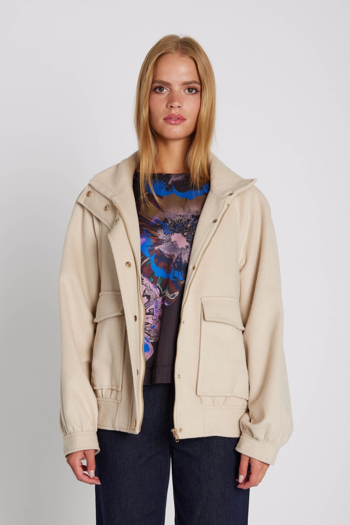 7131RDF Naima bomber jacket