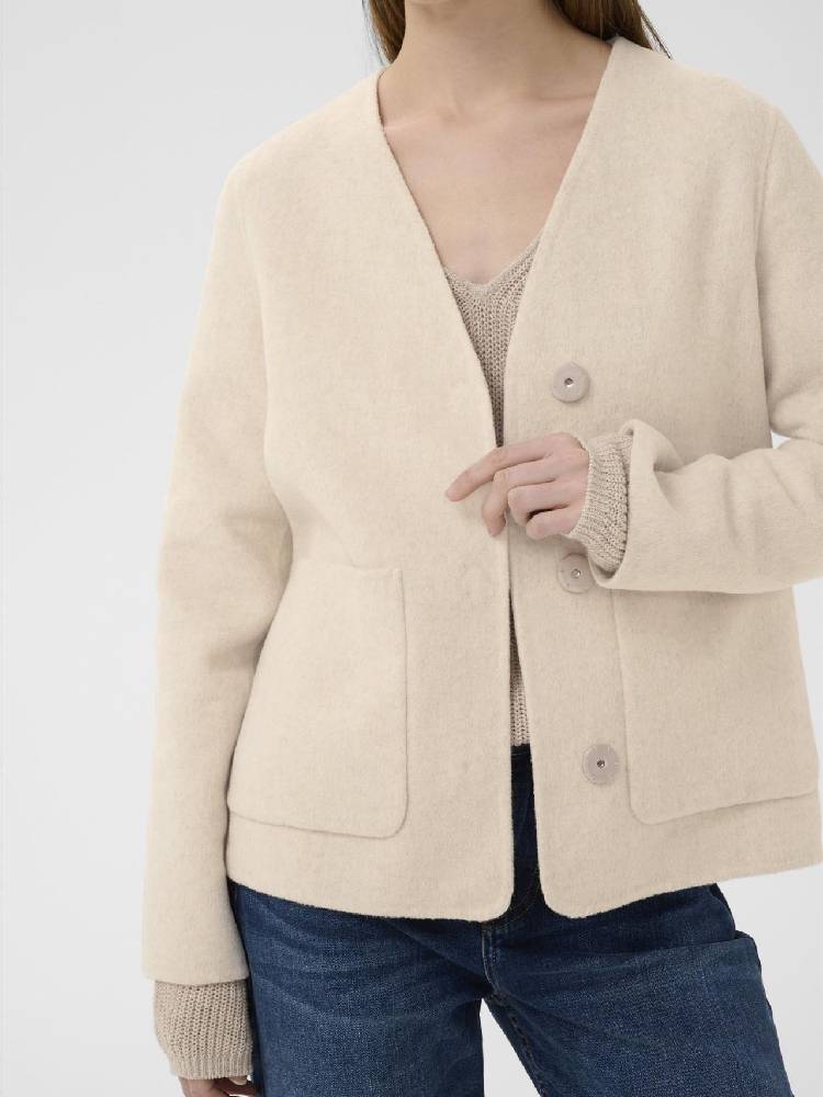 Haizleyiw Scarf Coat