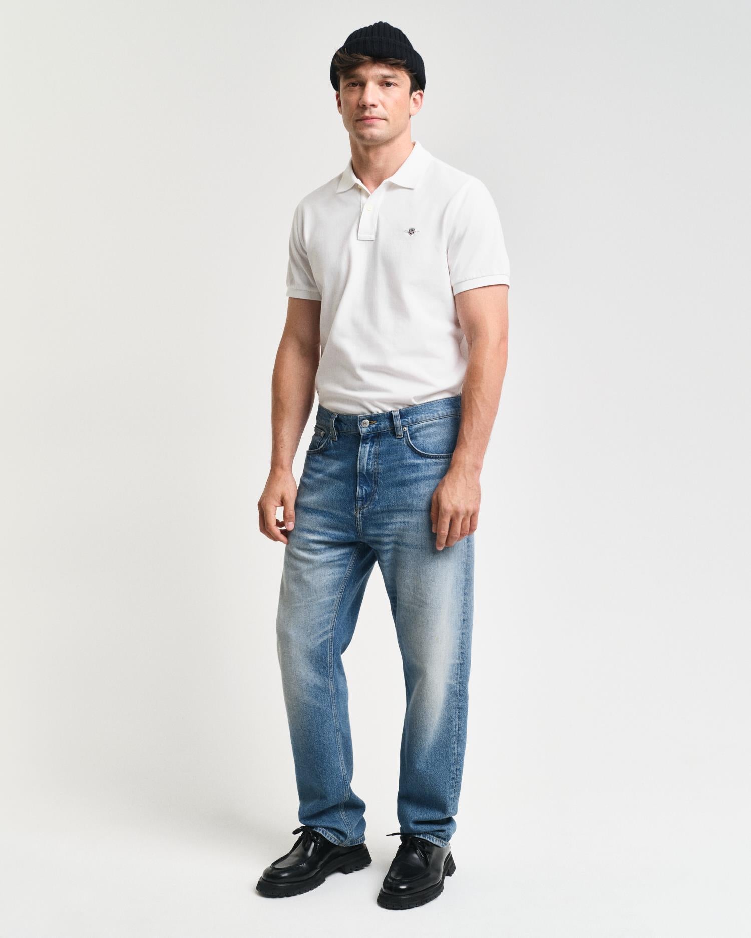 Reg Shield Ss Pique Polo
