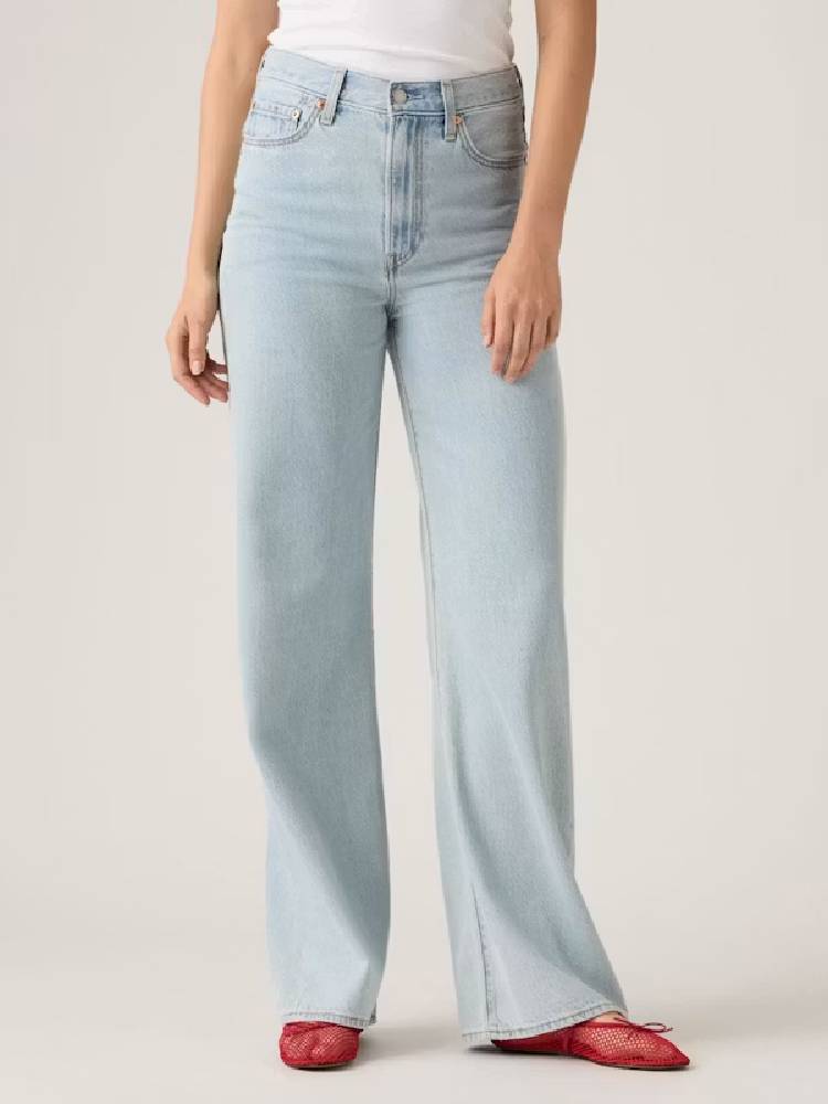 RIBCAGE WIDE LEG H223 OF COURSE STONE