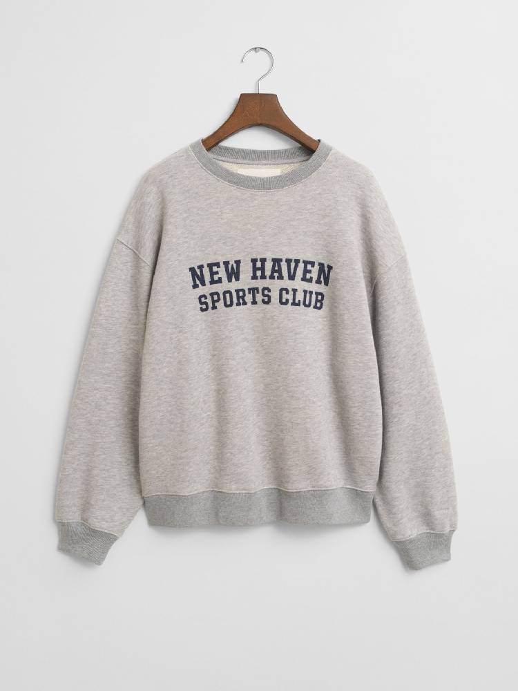 GRAPHIC C-NECK SWEAT