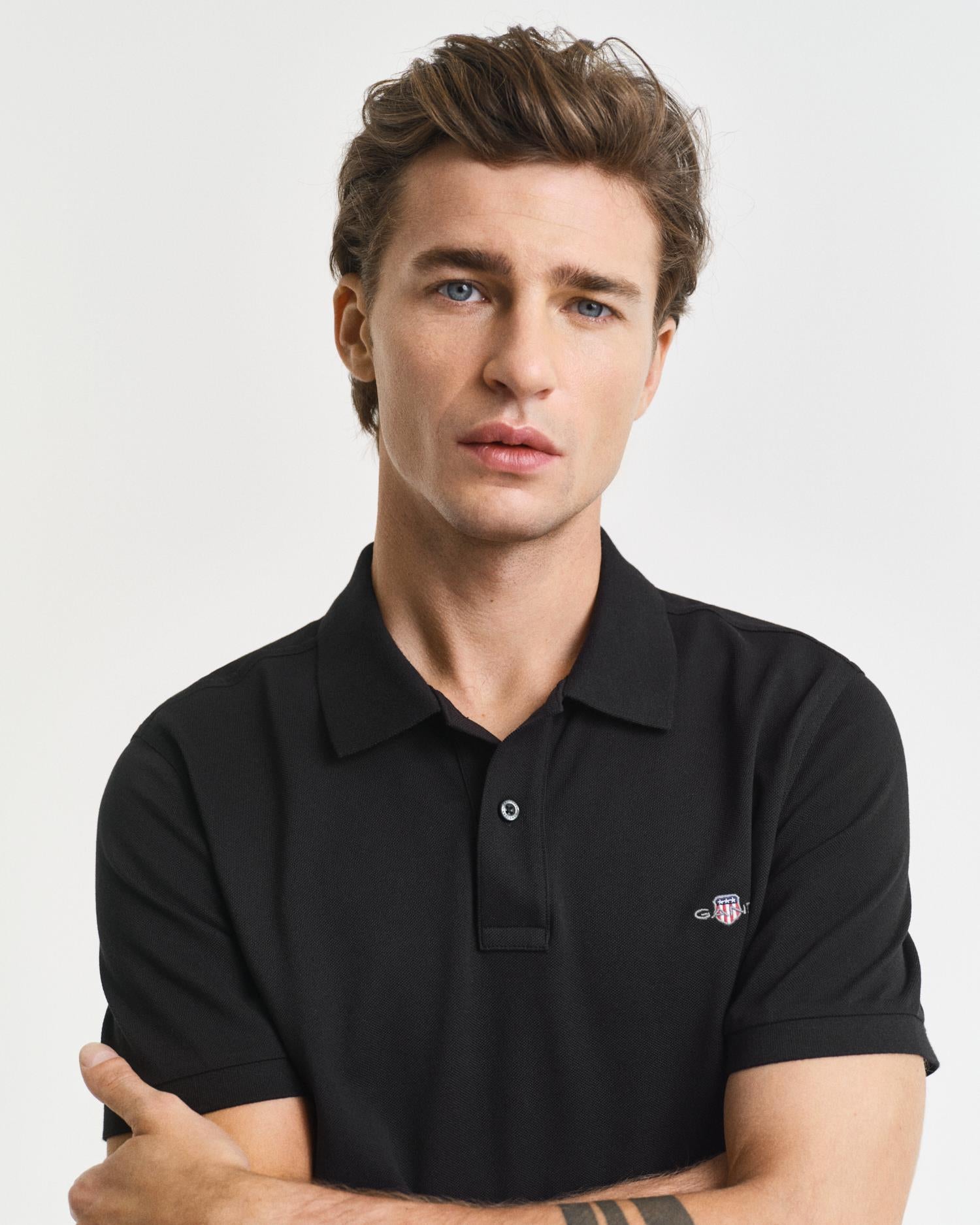 Reg Shield Ss Pique Polo