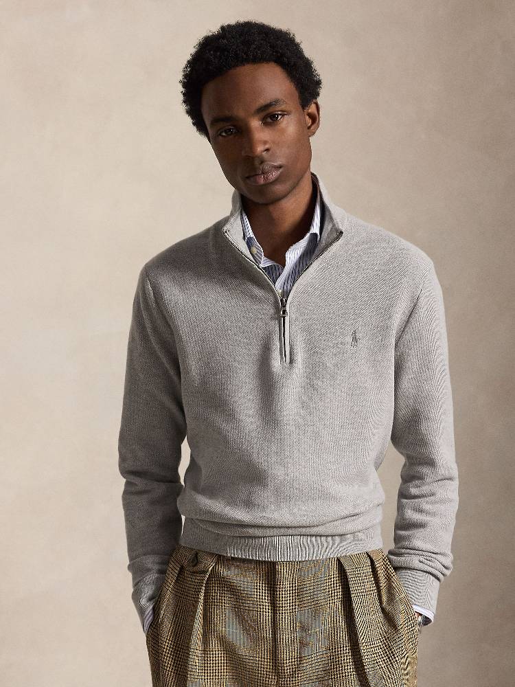 SWEATER-HALF ZIP