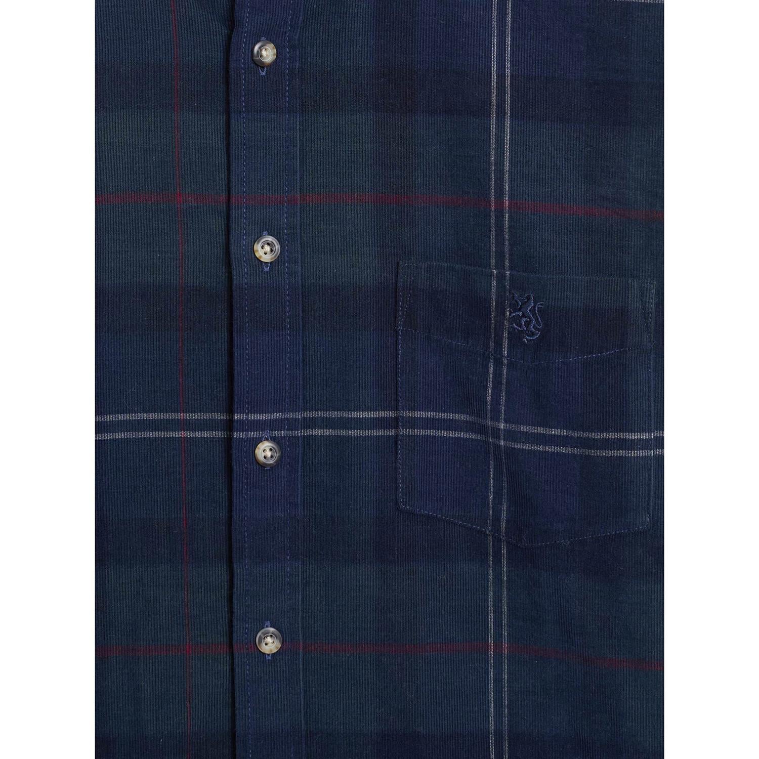 Corduroy Rutete Skjorte