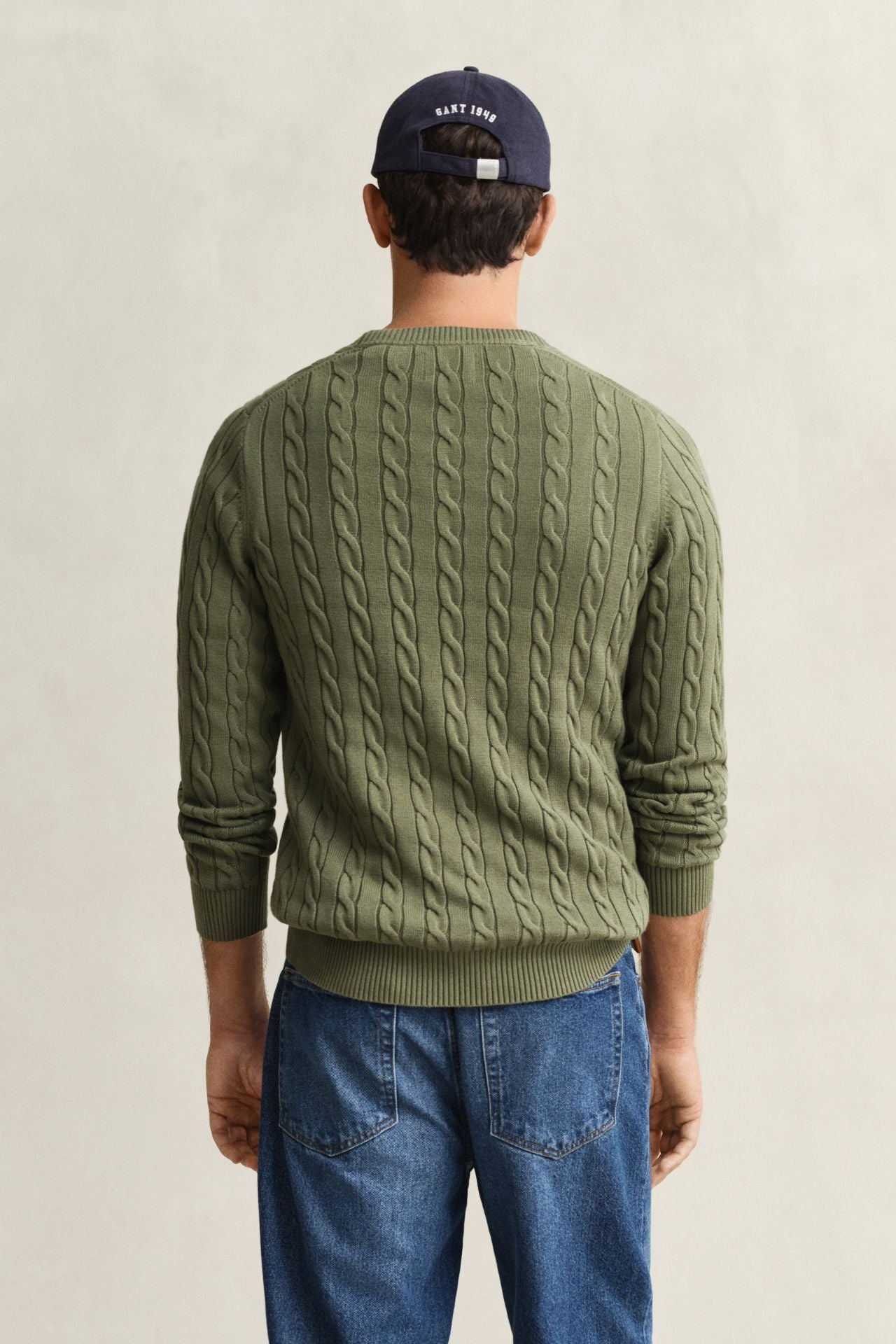 Cotton Cable C-Neck