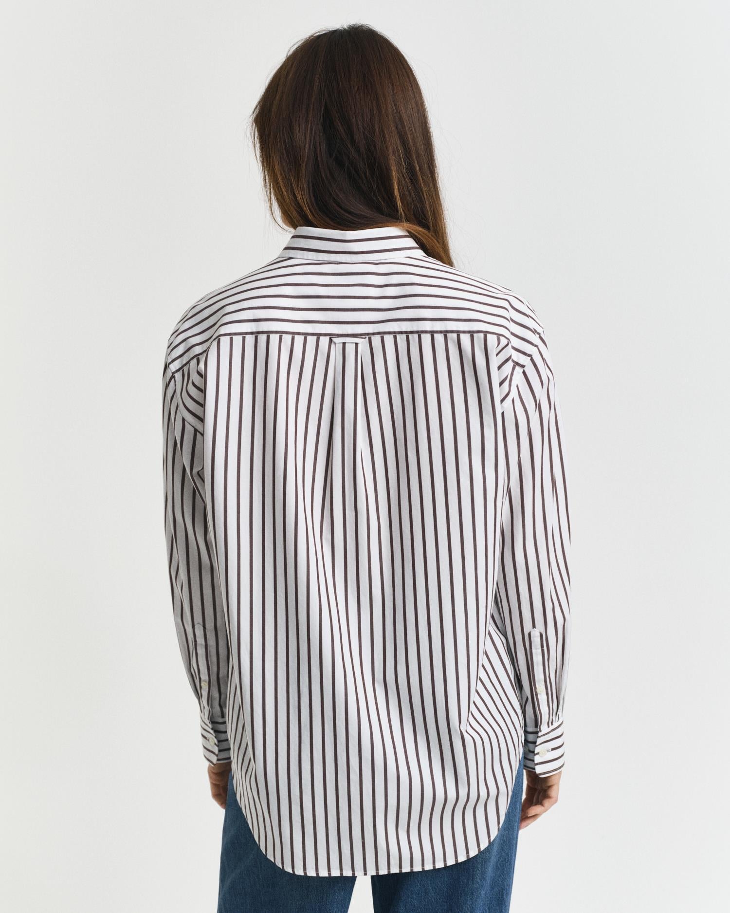 REL CLASSIC POPLIN STRIPED SHIRT