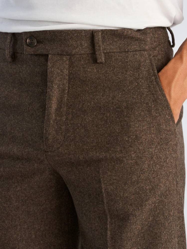Flannel Wool Blend Formal Pant