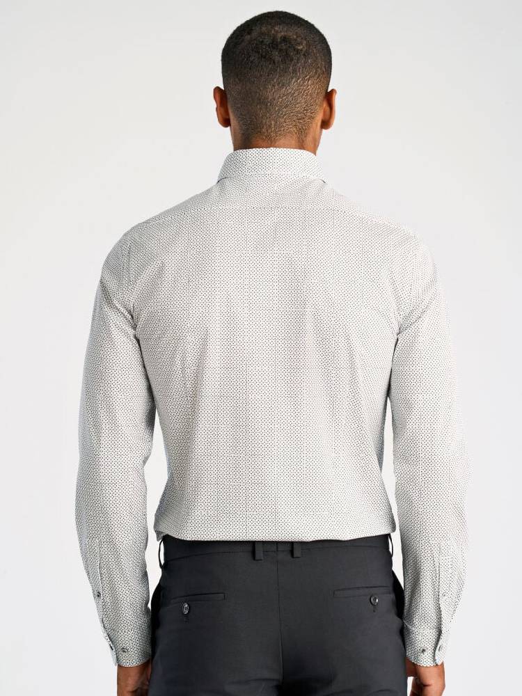 AOP knitted shirt L/S