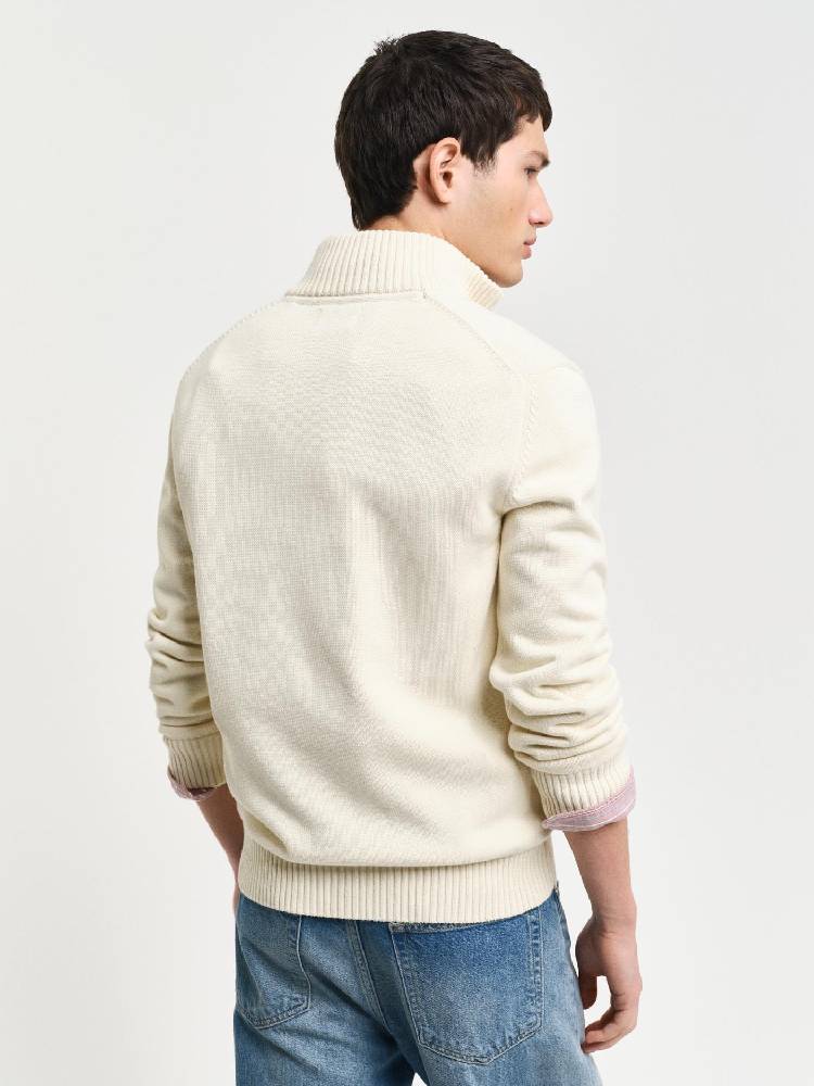 Bomullsgenser Med Half-Zip
