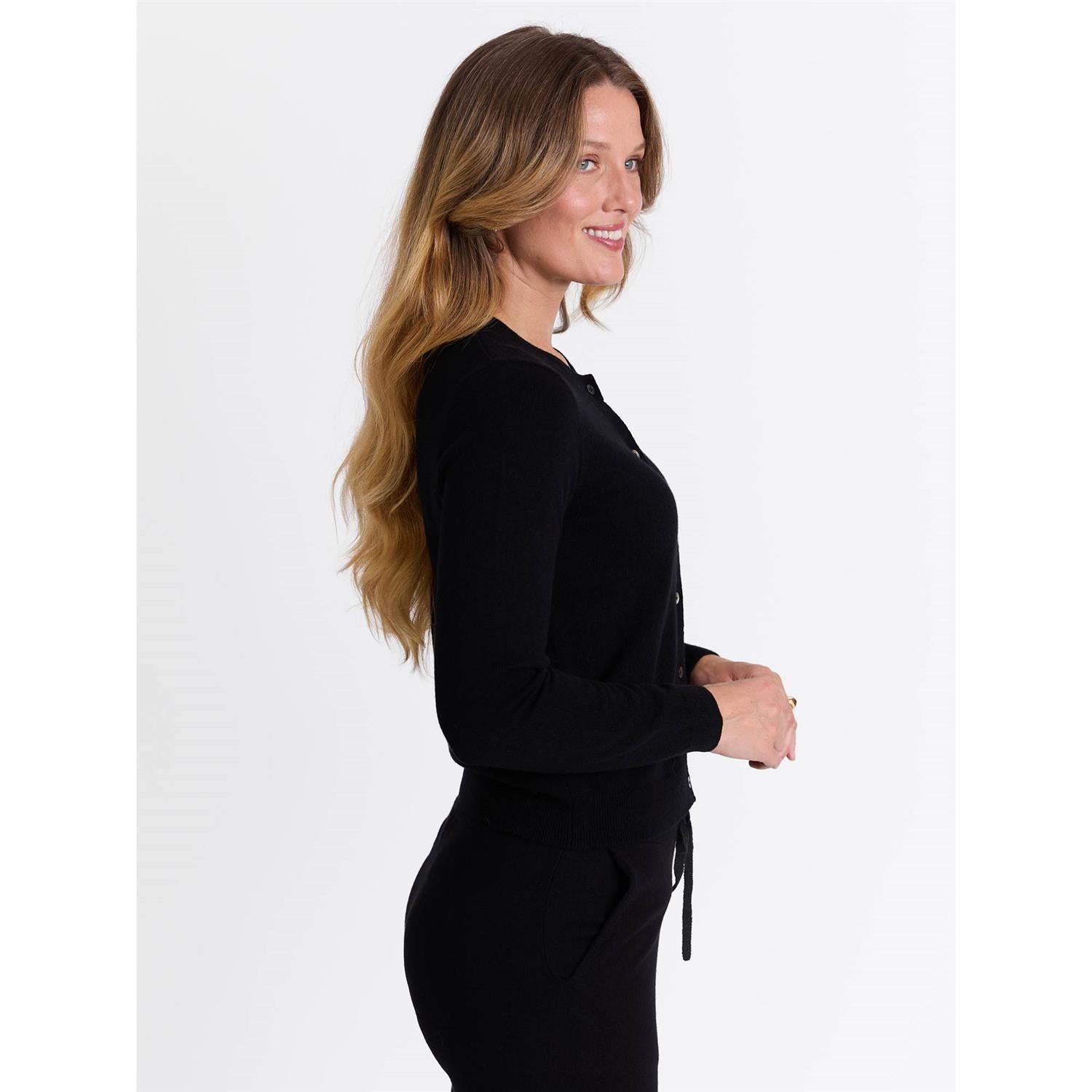 Vita merinocardigan