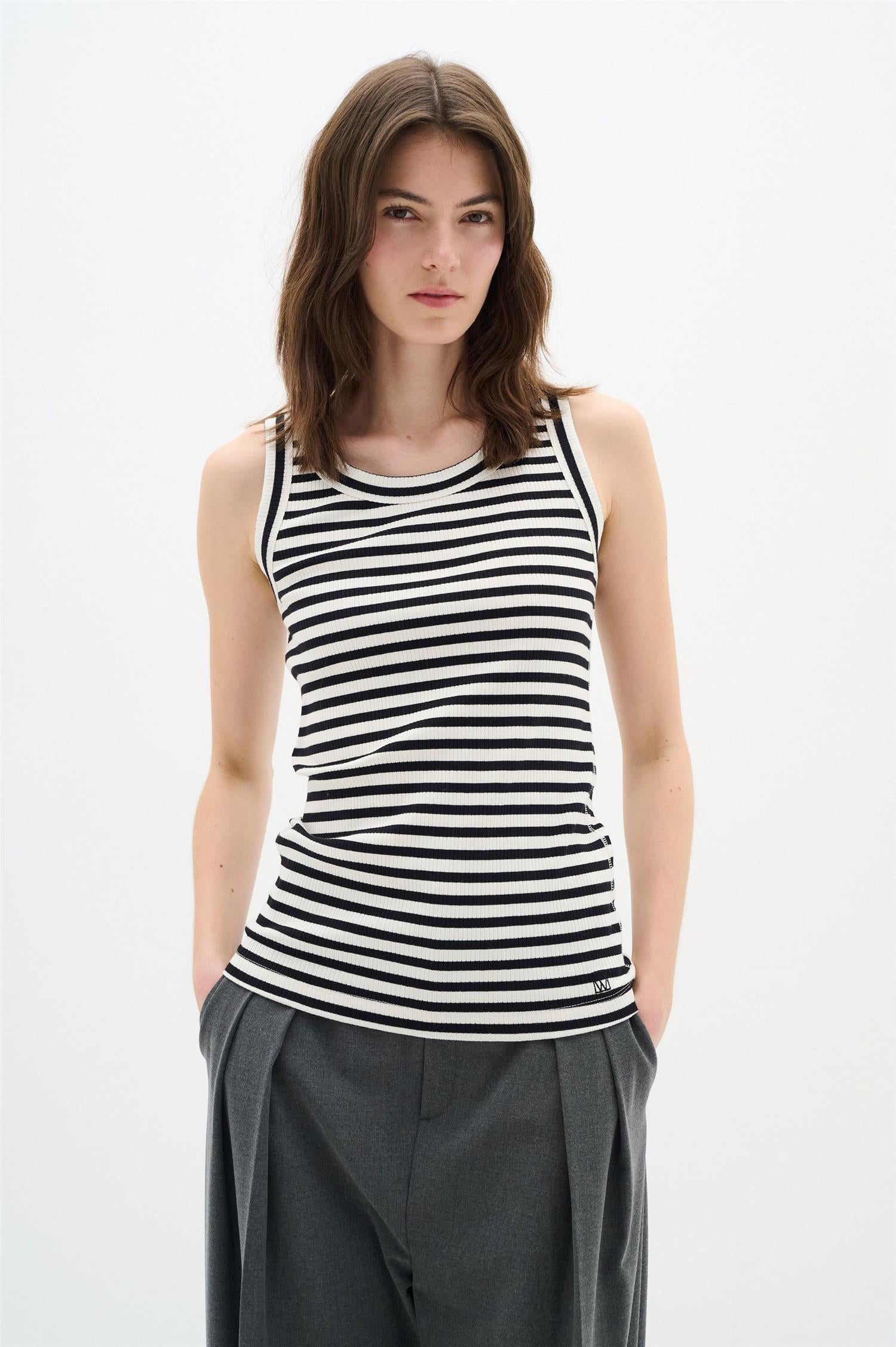 Dagnaiw Striped Tank