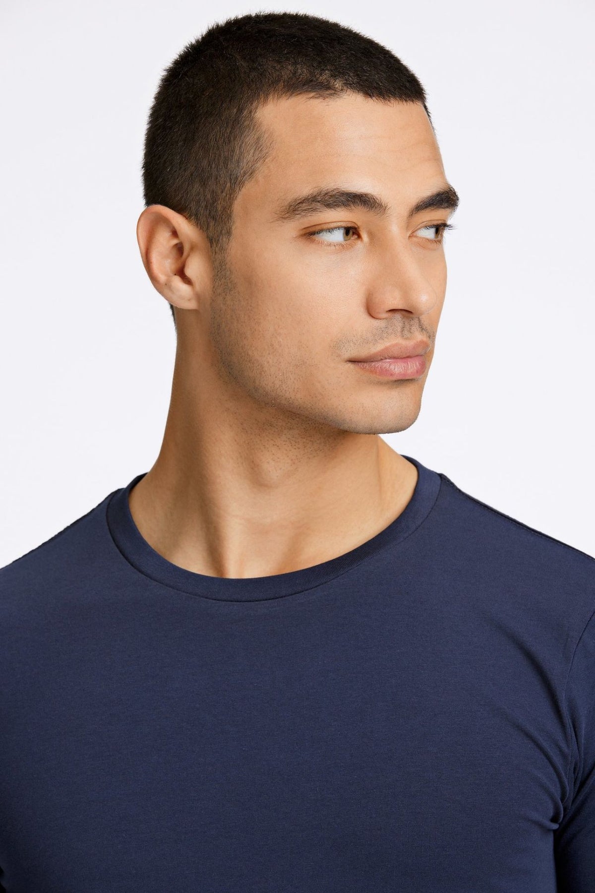 Mens stretch crew neck tee S/S